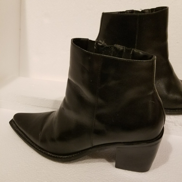 Hokus Pokus black ankle boots size 8.5 - Picture 7 of 16